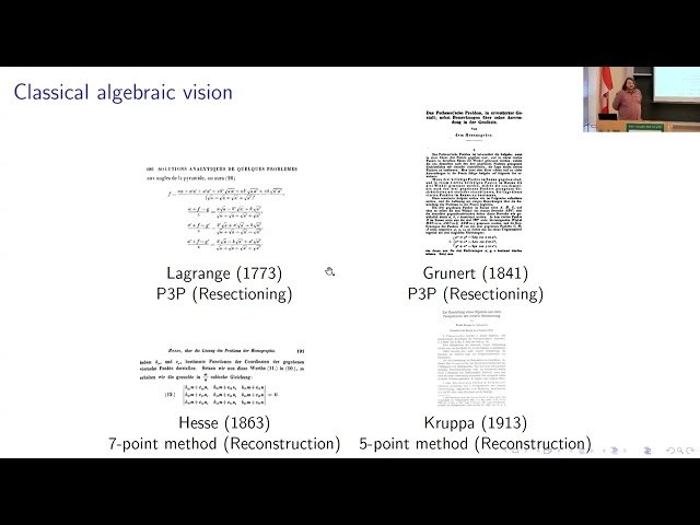 Commutative-Algebraic Vision - Part 1