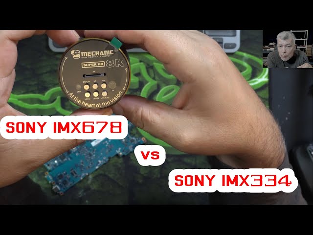 MECHANIC MOS-8K vs Risingcam RT5109 - SONY IMX678 vs SONY IMX334 Microscope Camera Test