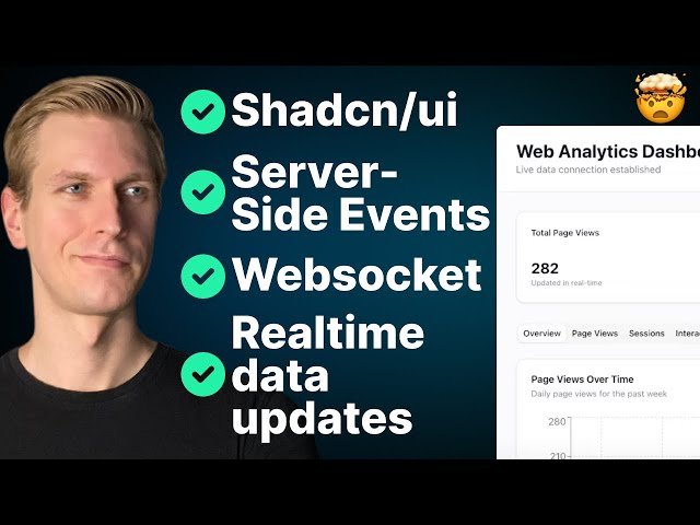 The Ultimate Next.js Dashboard Stack - Shadcn, WebSocket/SSE, OLTP/OLAP Database