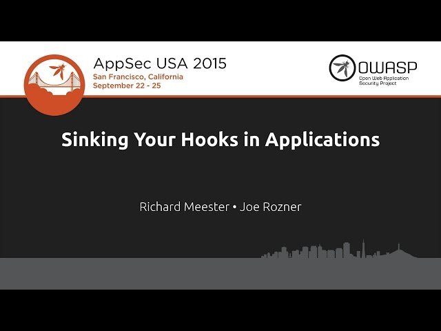 Sinking Your Hooks in Applications