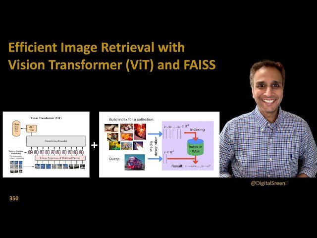 Efficient Image Retrieval System Using Vision Transformer and FAISS