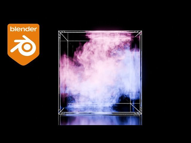 Blender Tutorial - Create Glowing Dual Color Smoke with Mantaflow
