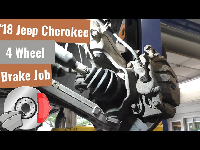 2018 Jeep Cherokee - 4 Wheel Brake Job