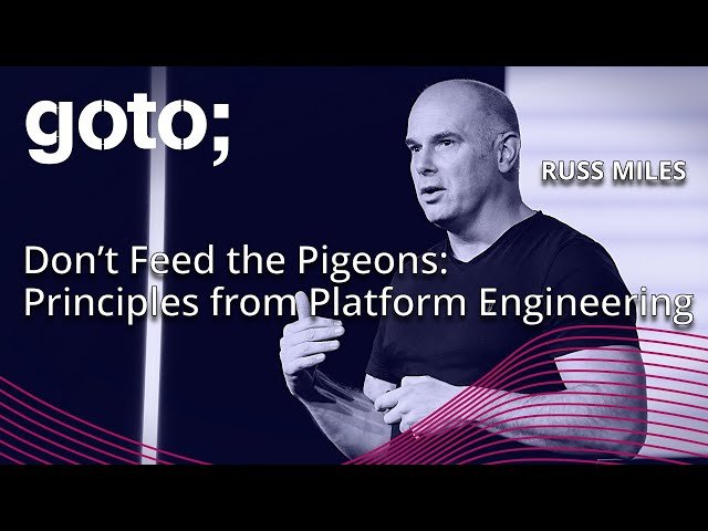 Don't Feed the Pigeons - Some Principles From Real World Internal Developer Platform Engineering