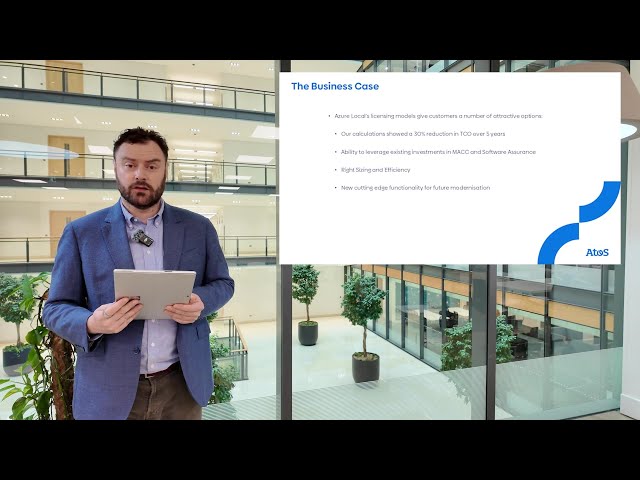 Azure Local and Atos Customer Zero Story Supporting Internal Services