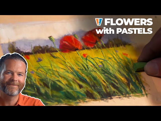 Drawing Flowers with Pastel