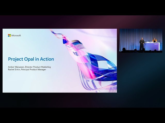 Project Opal in Action - Executing Task-Based Work - BRK280