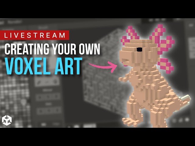 Modeling, Texturing, Animating and Importing to Unity with MagicaVoxel