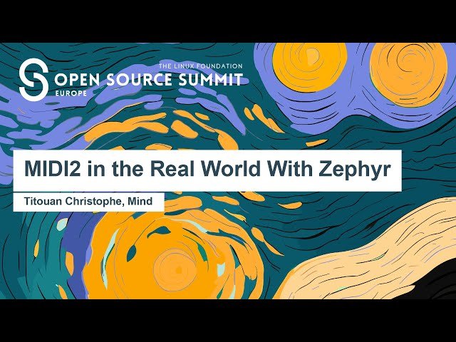 MIDI2 in the Real World With Zephyr