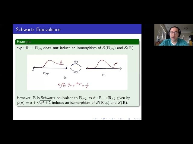 Schwartz Functions on Definable -and Other- Domains