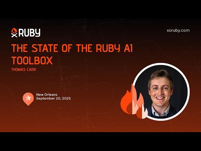 The State of the Ruby AI Toolbox - A Builder's Guide to Ruby AI Gems in 2025