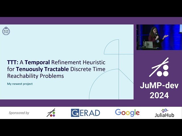 Solving Difficult Reachability Problems in JuMP.jl