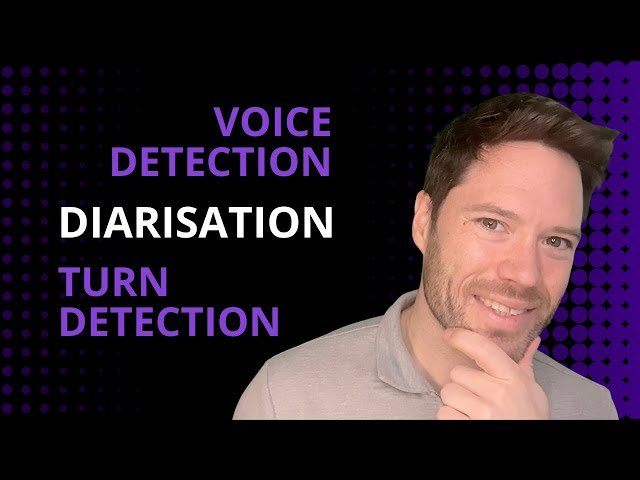 Diarization, Voice and Turn Detection for Advanced Transcription