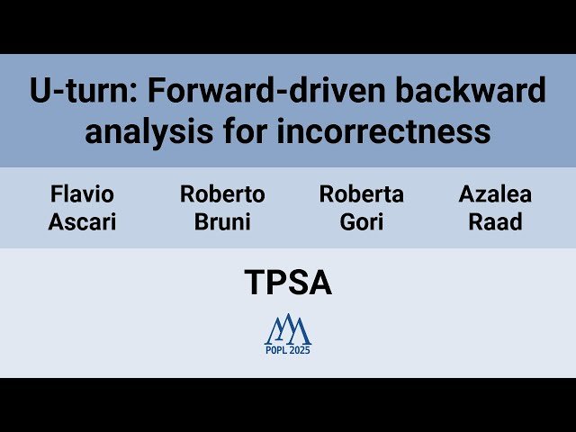 U-turn: Forward-driven Backward Analysis for Incorrectness