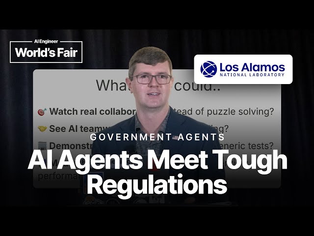 Government Agents - AI Agents Meet Tough Regulations