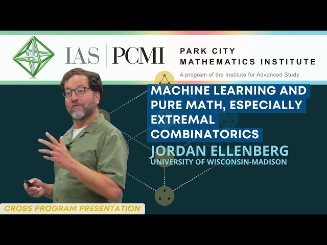 Machine Learning and Pure Math - Especially Extremal Combinatorics