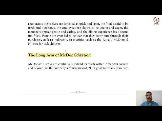 McDonaldization Thesis - Understanding Modern Society's Rationalization