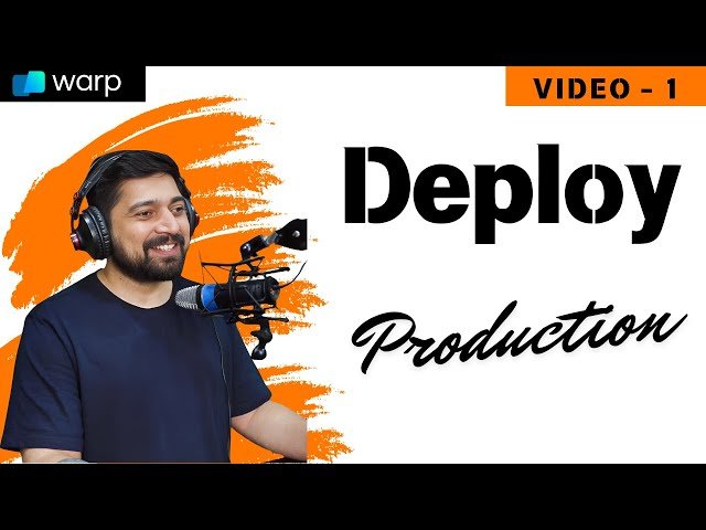 Deploy - A Series on Code Deployment
