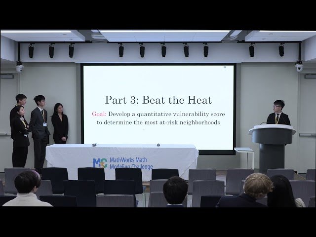 Predicting Temperature Changes During Heatwaves and Resource Allocation - M3 Challenge Runner Up Presentation