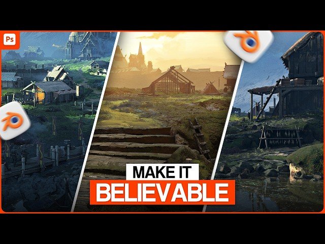 Blender Texturing Tutorial - Create Realistic 3D Ground