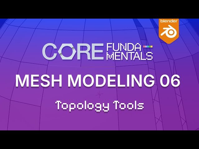Important Topology Tools in Blender - Mesh Modeling Fundamentals