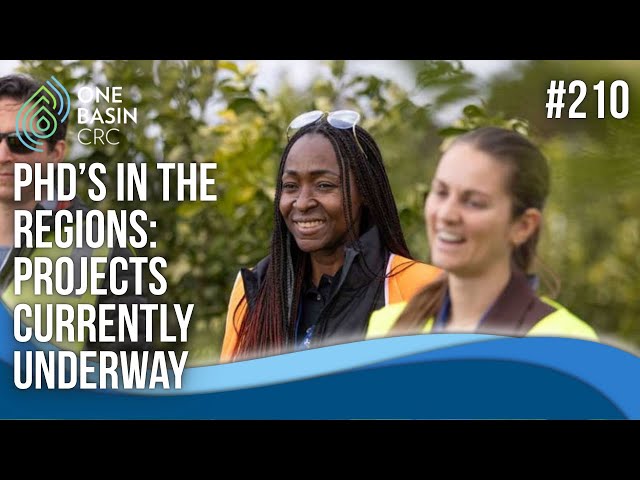 One Basin CRC Regional PhD Research Projects - Climate Change, Community Building and Geospatial Modeling