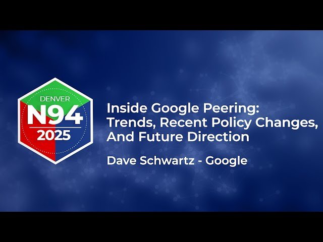 Inside Google Peering - Trends, Recent Policy Changes, and Future Direction