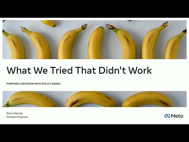 Purpose Limitation with Policy Zones - What We Tried That Didn't Work