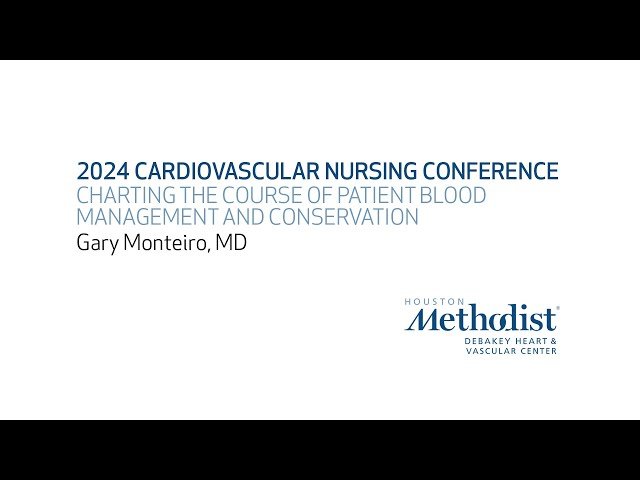 Patient Blood Management and Conservation - Pre, During, and Post Procedure