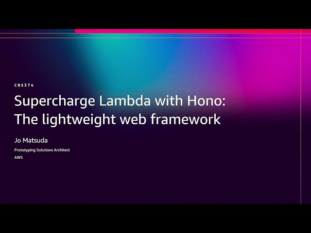 Supercharge Lambda with Hono - The Lightweight Web Framework