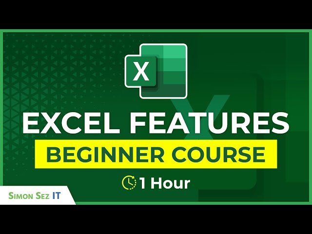 Excel Fundamentals - Essential Tools and Features for Beginners