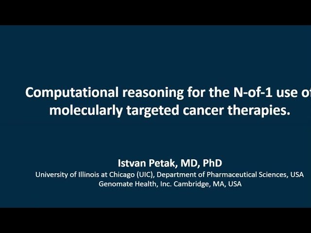 Computational Reasoning for the N-of-1 Use of Molecularly Targeted Cancer Therapies