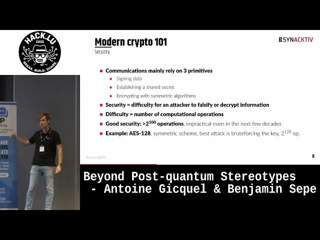 Beyond Post-quantum Stereotypes