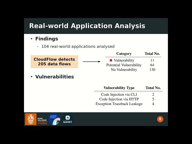 CloudFlow - Identifying Security-sensitive Data Flows in Serverless Applications