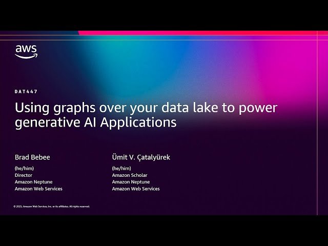 Using Graphs Over Your Data Lake to Power Generative AI Applications