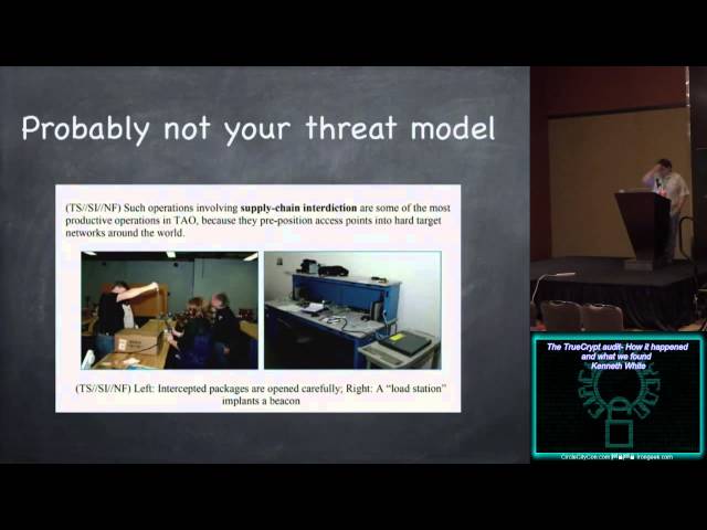 The TrueCrypt Audit - How It Happened and What We Found
