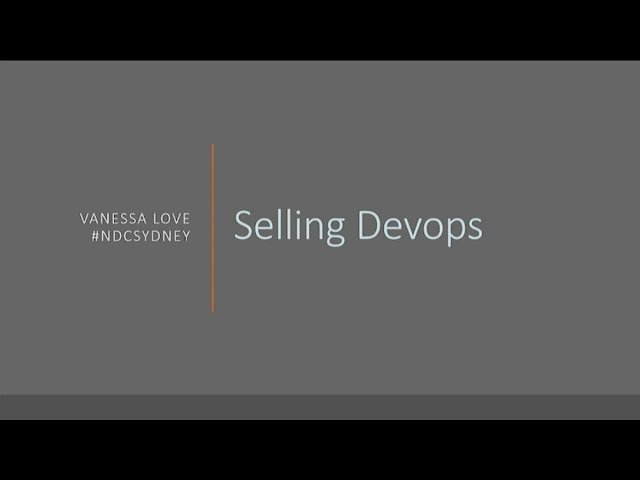 Selling DevOps