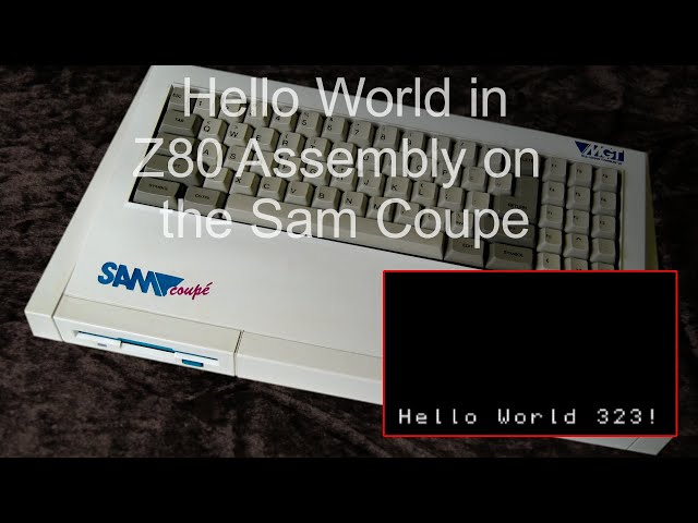 Z80 Assembly Programming for Sam Coupe