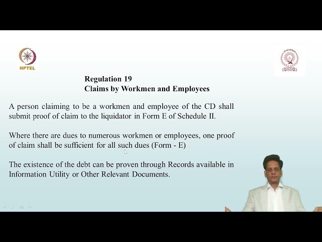 IBBI Regulations for Liquidation Process - Part 3 of 6