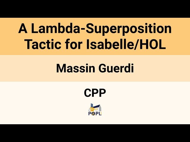 A Lambda-Superposition Tactic for Isabelle/HOL