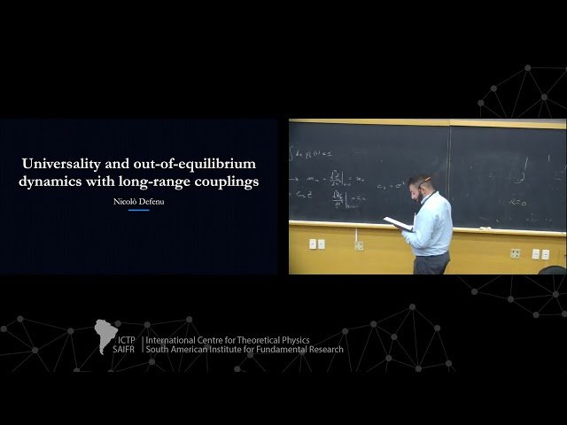 Universality and Out-of-Equilibrium Dynamics with Long-Range Couplings - Class 1 - Part 1