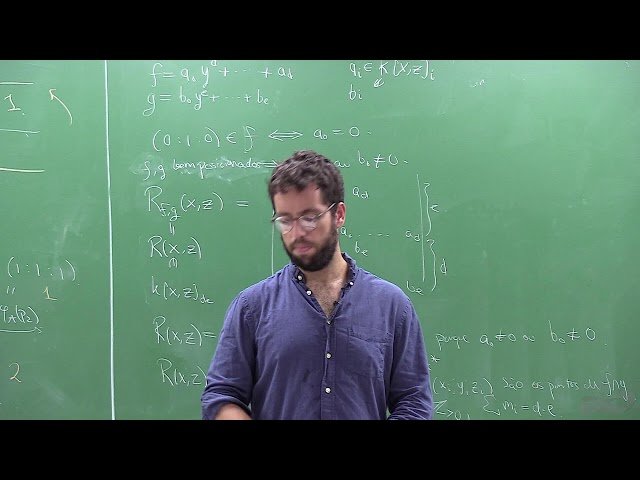 Curvas Algébricas - Aula 04