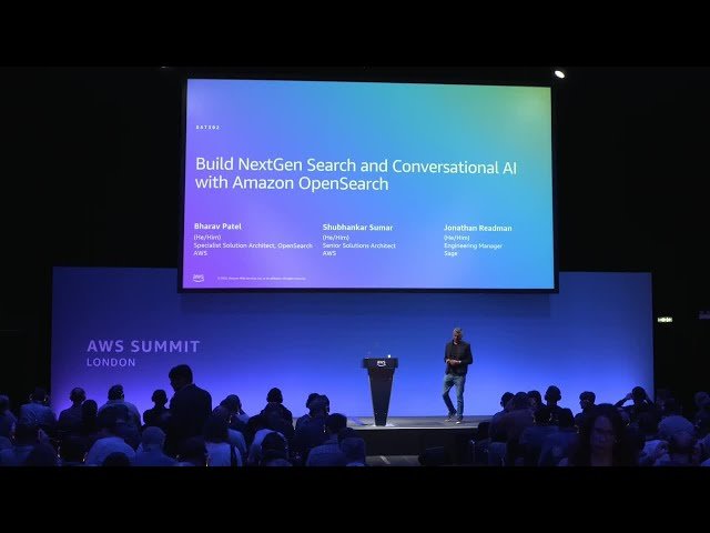 Build NextGen Search and Conversational AI with Amazon OpenSearch