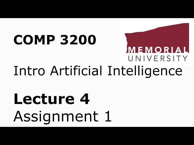 Introduction to Artificial Intelligence: Assignment and Search Algorithms - Lecture 4
