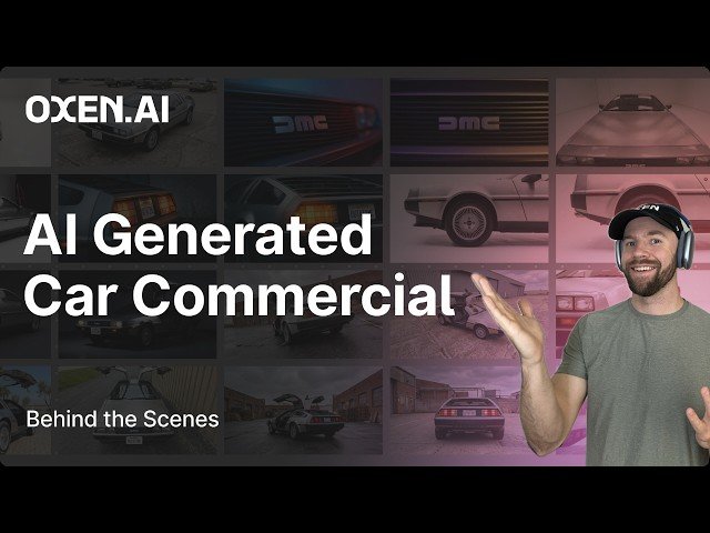 100% AI Car Commercial - Behind the Scenes of the Entire Process