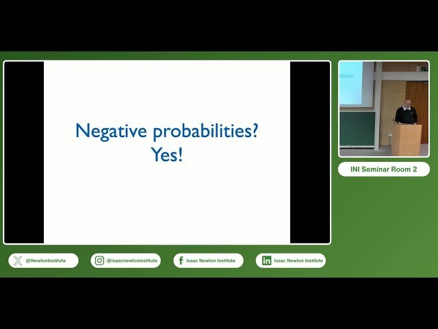 Fractional-Order Differentiation Meets Generalized Probabilities