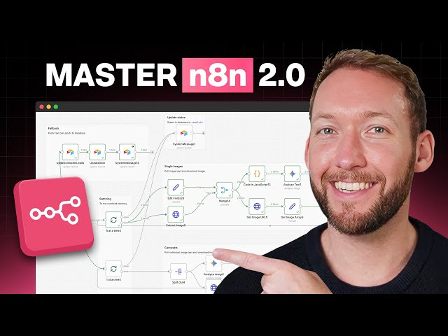 Master n8n 2.0 in 2 Hours - 2026 No-Code AI Automation