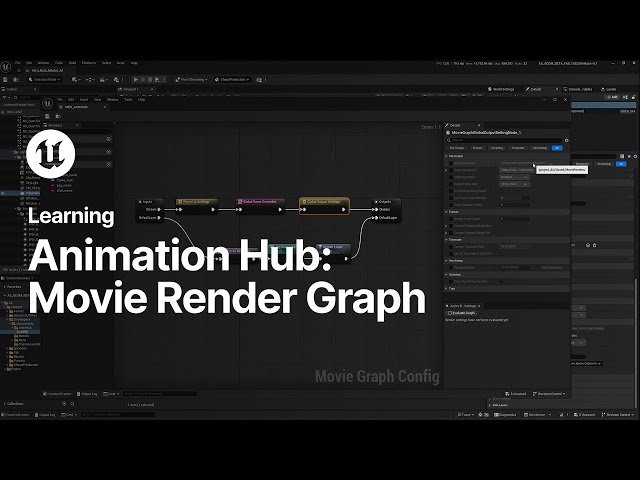 Movie Render Graph Introduction - Rendering Shots into Layers for Compositing Pipeline
