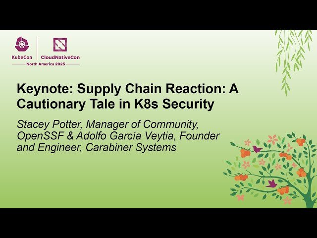 Supply Chain Reaction - A Cautionary Tale in Kubernetes Security