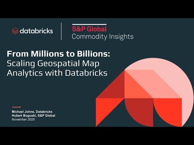 From Millions to Billions - Scaling Geospatial Map Analytics with Databricks